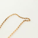 FENDI FENDACE Nano Baguette Chain Shoulder Pouch Black Brown Auth 190223SAM-16