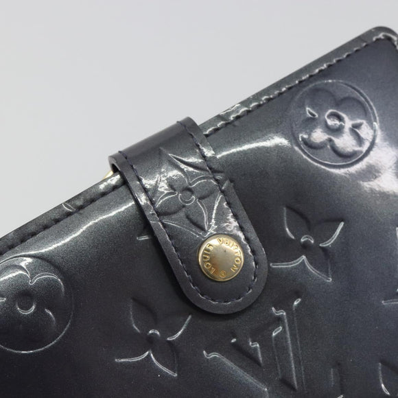 LOUIS VUITTON Vernis Porte Monnaie Viennois Portemonnee Violet LV Auth 190224A