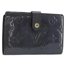 LOUIS VUITTON Vernis Porte Monnaie Viennois Portemonnee Violet LV Auth 190224A-1