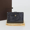 LOUIS VUITTON Vernis Porte Monnaie Viennois Portemonnee Violet LV Auth 190224A-12