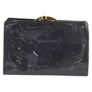 LOUIS VUITTON Vernis Porte Monnaie Viennois Portemonnee Violet LV Auth 190224A-2