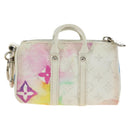 LOUIS VUITTON Watercolor Porte Cles Mini Keepall Key Holder MP2975 Auth 190229V-2