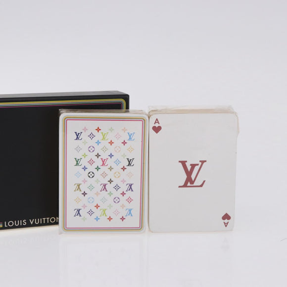 LOUIS VUITTON Playing Cards Paper Multicolor LV Auth 190230M