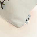 LOEWE Ghibli Collaboration Howl's Moving Castle Pouch Canvas Blue Auth 190232SM-16
