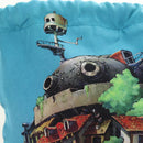 LOEWE Ghibli Collaboration Howl's Moving Castle Pouch Canvas Blue Auth 190232SM-19