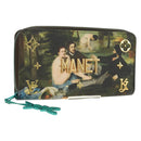 LOUIS VUITTON Masters Collection MONET Zippy Wallet M64602 LV Auth 190234SM-1