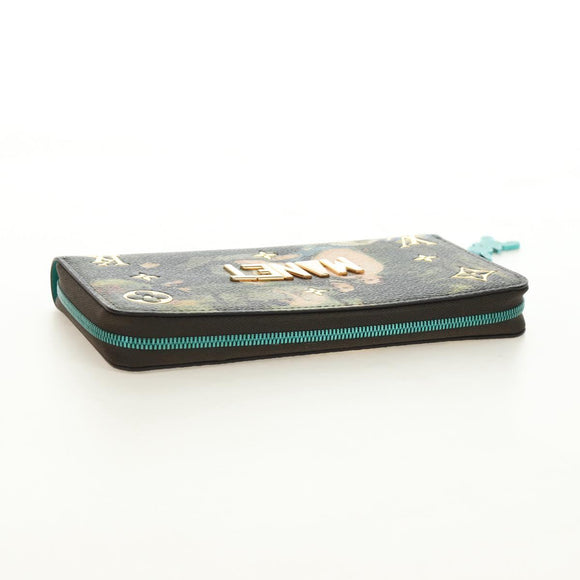 LOUIS VUITTON Masters Collection MONET Zippy Wallet M64602 LV Auth 190234SM