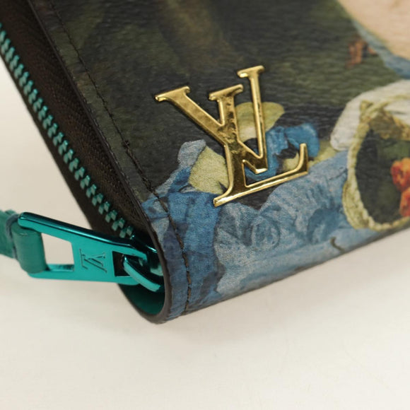 LOUIS VUITTON Masters Collection MONET Zippy Wallet M64602 LV Auth 190234SM