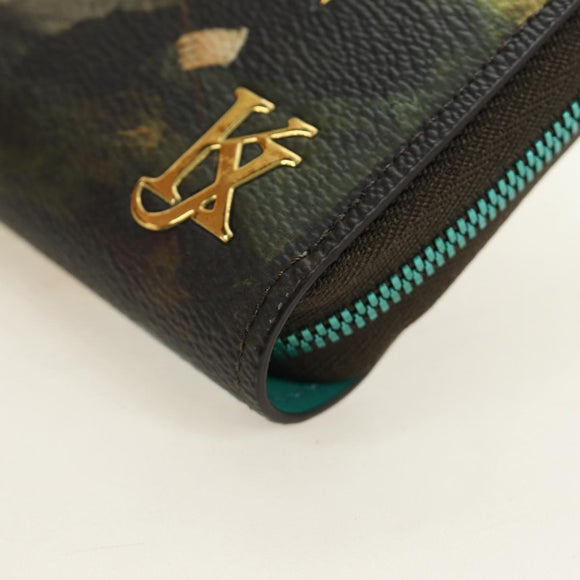 LOUIS VUITTON Masters Collection MONET Zippy Wallet M64602 LV Auth 190234SM