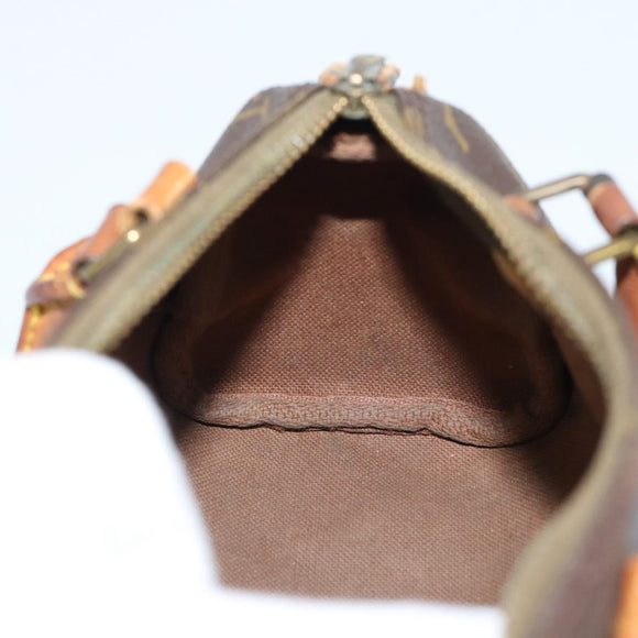 LOUIS VUITTON Monogram Mini Speedy Hand Bag M41534 LV Auth 190236