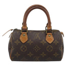 LOUIS VUITTON Monogram Mini Speedy Hand Bag M41534 LV Auth 190236-2