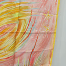 HERMES Carre 90 Scarf ”FEUX DU CIEL"" Silk Pink Auth 190239M-7