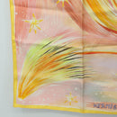 HERMES Carre 90 Scarf ”FEUX DU CIEL"" Silk Pink Auth 190239M-8