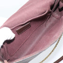 LOUIS VUITTON Damier Ebene Favorit PM Shoulder Bag 2way N41276 LV Auth 190240-11