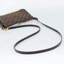 LOUIS VUITTON Damier Ebene Favorit PM Shoulder Bag 2way N41276 LV Auth 190240-8