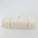 Christian Dior Trotter Canvas Romantic Chain Bag PVC White Silver Auth 190241SAM-6