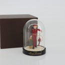 LOUIS VUITTON Pageboy Snow Globe Glass Red LV Auth 190246-12