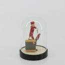 LOUIS VUITTON Pageboy Snow Globe Glass Red LV Auth 190246-4