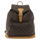 LOUIS VUITTON Monogram Montsouris GM Backpack M51135 LV Auth 190248-13