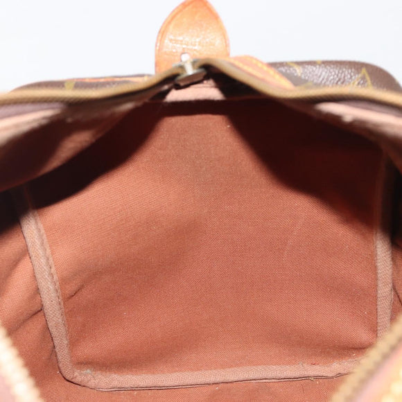 LOUIS VUITTON Monogram Sac Souple 35 Boston Bag M41626 LV Auth 190250