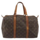 LOUIS VUITTON Monogram Sac Souple 35 Boston Bag M41626 LV Auth 190250-13