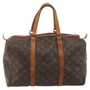 LOUIS VUITTON Monogram Sac Souple 35 Boston Bag M41626 LV Auth 190250-2