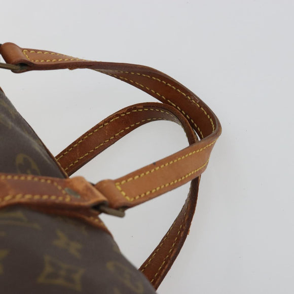 LOUIS VUITTON Monogram Sac Souple 35 Boston Bag M41626 LV Auth 190250