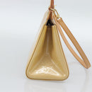 LOUIS VUITTON Vernis Roxbury Drive Bag 2way Rose flow lantern M91391 Auth 190251-3