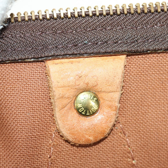 LOUIS VUITTON Monogram Speedy 40 Hand Bag M41522 LV Auth 190252V