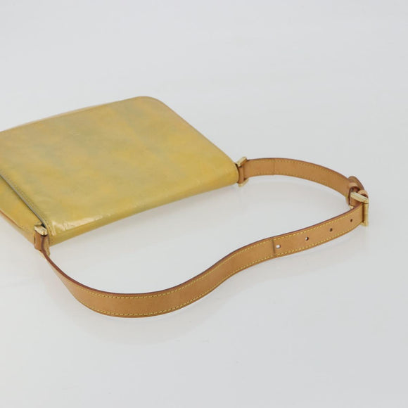 LOUIS VUITTON Monogram Vernis Thompson Street Bag Gris M91008 LV Auth 190258