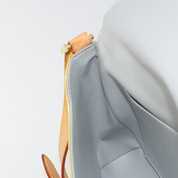 LOUIS VUITTON Monogram Vernis Thompson Street Bag Gris M91008 LV Auth 190258