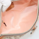 Christian Dior Trotter Canvas Romantic Shoulder Bag PVC Ivory Silver Auth 190263A-17