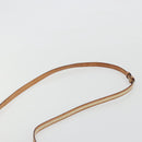 Christian Dior Trotter Canvas Romantic Shoulder Bag PVC Ivory Silver Auth 190263A-8