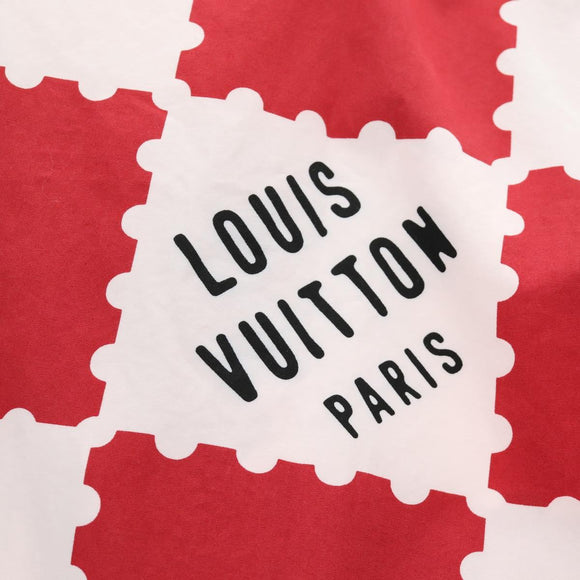LOUIS VUITTON Damier Giant Short Sleeved Shirt LVMADE 4L Red LV Auth 190266SAM