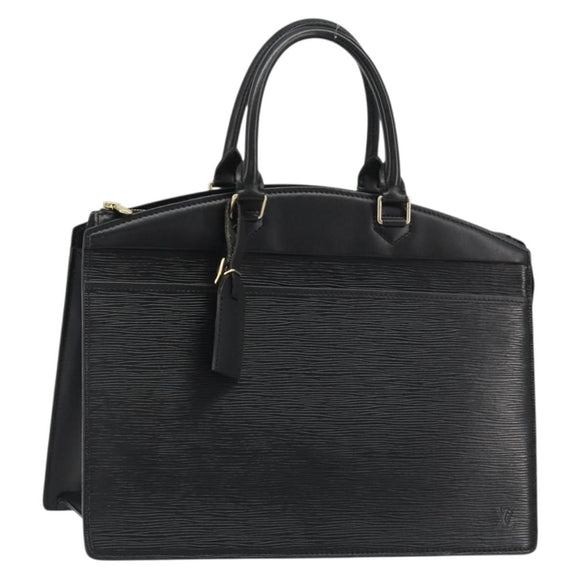 LOUIS VUITTON Epi Riviera Hand Bag Black LV Auth 190272