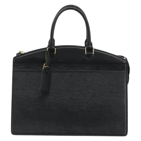 LOUIS VUITTON Epi Riviera Hand Bag Black LV Auth 190272