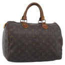 LOUIS VUITTON Monogram Speedy 30 Hand Bag M41526 LV Auth 190274-1