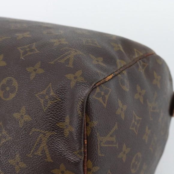 LOUIS VUITTON Monogram Speedy 30 Hand Bag M41526 LV Auth 190274