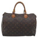 LOUIS VUITTON Monogram Speedy 30 Hand Bag M41526 LV Auth 190274-2
