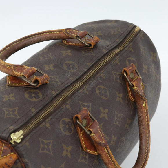 LOUIS VUITTON Monogram Speedy 30 Hand Bag M41526 LV Auth 190274