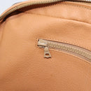 CELINE Macadam Canvas Aktetas PVC Leer Bruin Goud Auth 190276-20