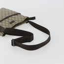 GUCCI GG Supreme Shoulder Bag PVC Beige Silver 141626 Auth 190277A-7