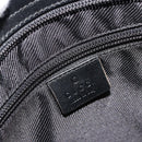 GUCCI GG Canvas Shoulder Bag Navy Gold 019 0422 Auth 190278A-18