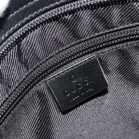 GUCCI GG Canvas Shoulder Bag Navy Gold 019 0422 Auth 190278A