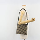 GUCCI GG Canvas Shoulder Bag Navy Gold 019 0422 Auth 190278A-23