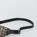 GUCCI GG Canvas Shoulder Bag Navy Gold 019 0422 Auth 190278A-8