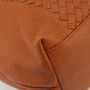 BOTTEGA VENETA INTRECCIATO Tote Bag Leather Orange Auth 190279A-14