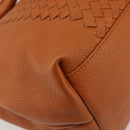 BOTTEGA VENETA INTRECCIATO Tote Bag Leather Orange Auth 190279A-16