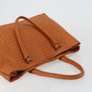 BOTTEGA VENETA INTRECCIATO Tote Bag Leather Orange Auth 190279A-6
