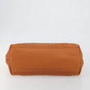BOTTEGA VENETA INTRECCIATO Tote Bag Leather Orange Auth 190279A-5